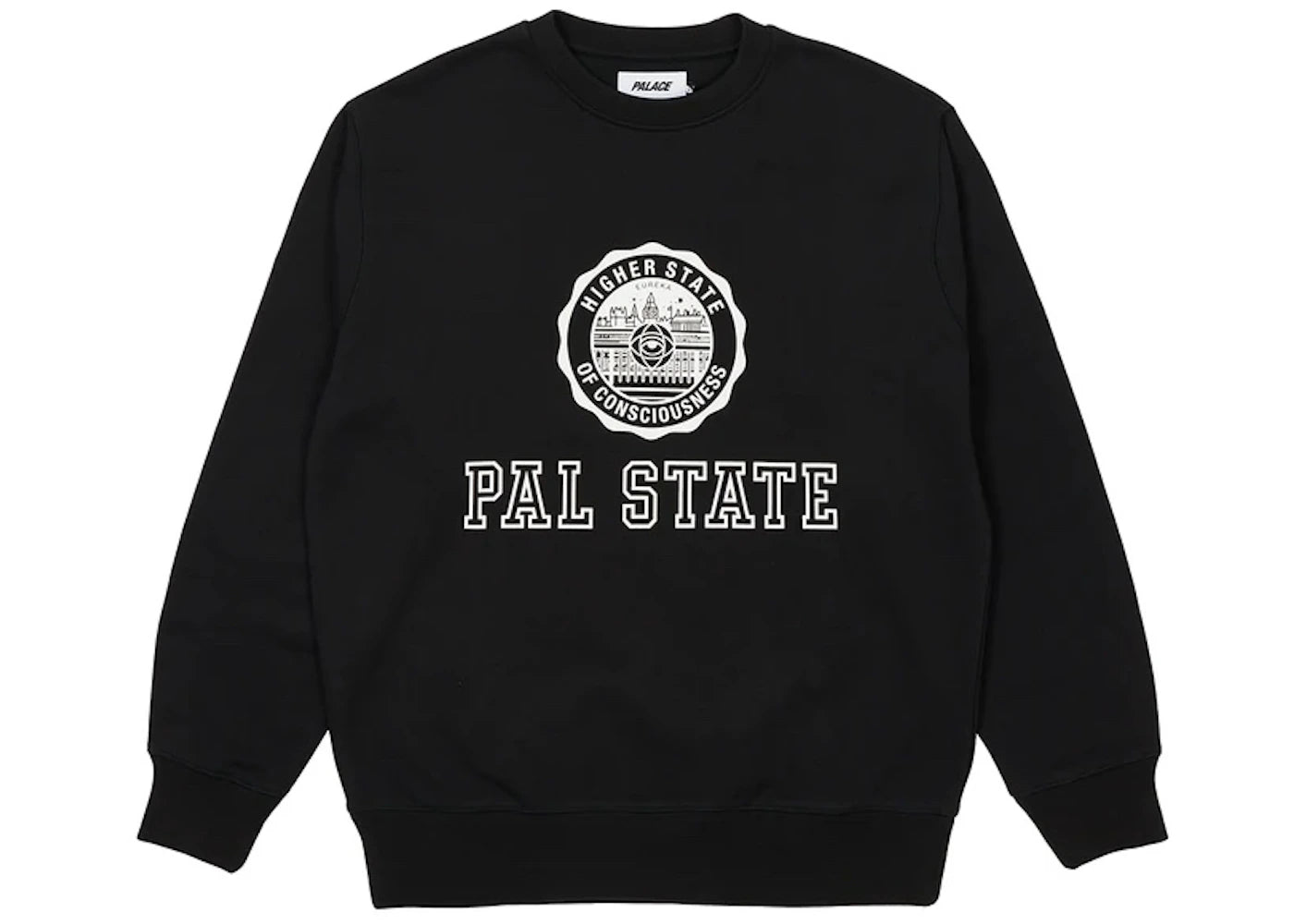 Palace Pal State Crew Black