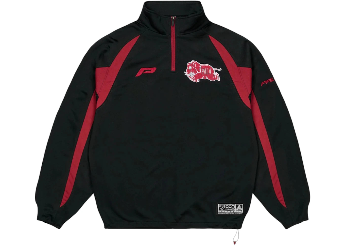 Palace Palabama Quarter Zip Black