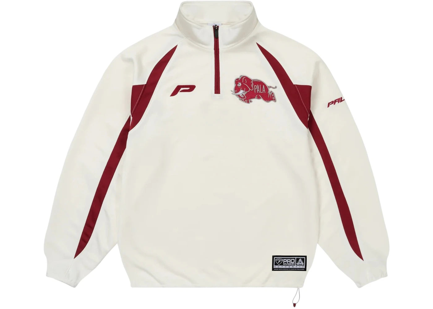 Palace Palabama Quarter Zip White