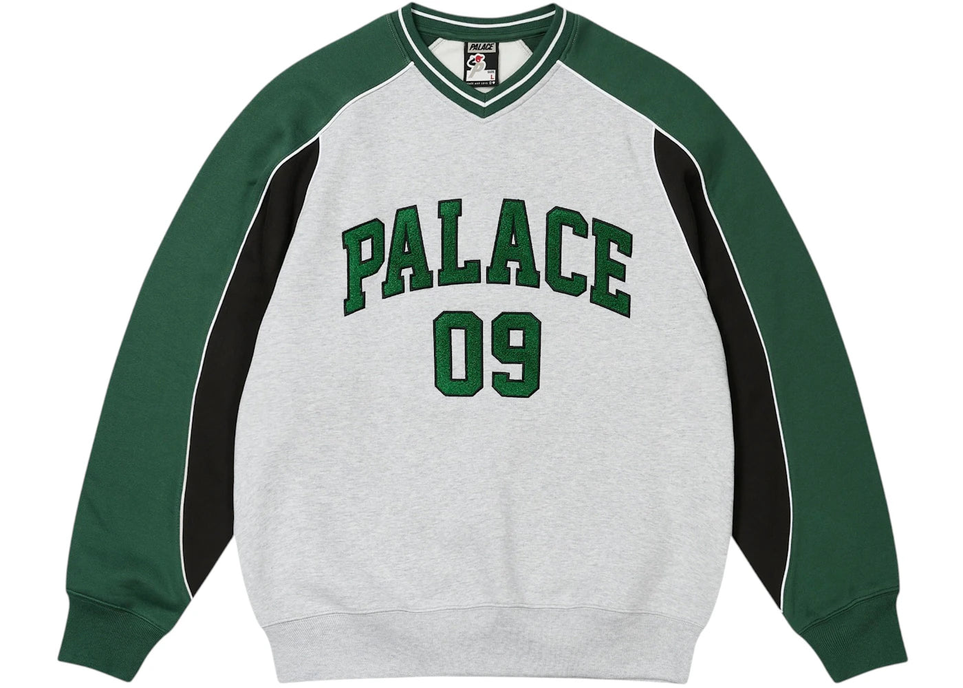 Palace Palace 09 Crew Grey Marl