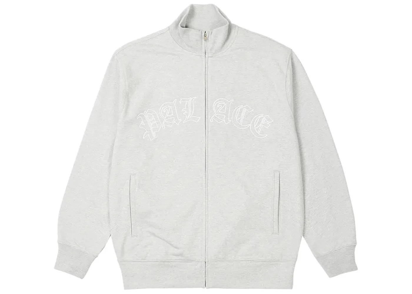Palace Palace Established Zip Funnel Grey Marl