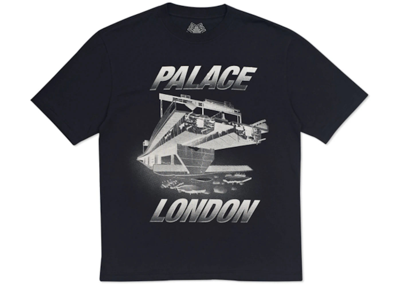 Palace London T-shirt Black