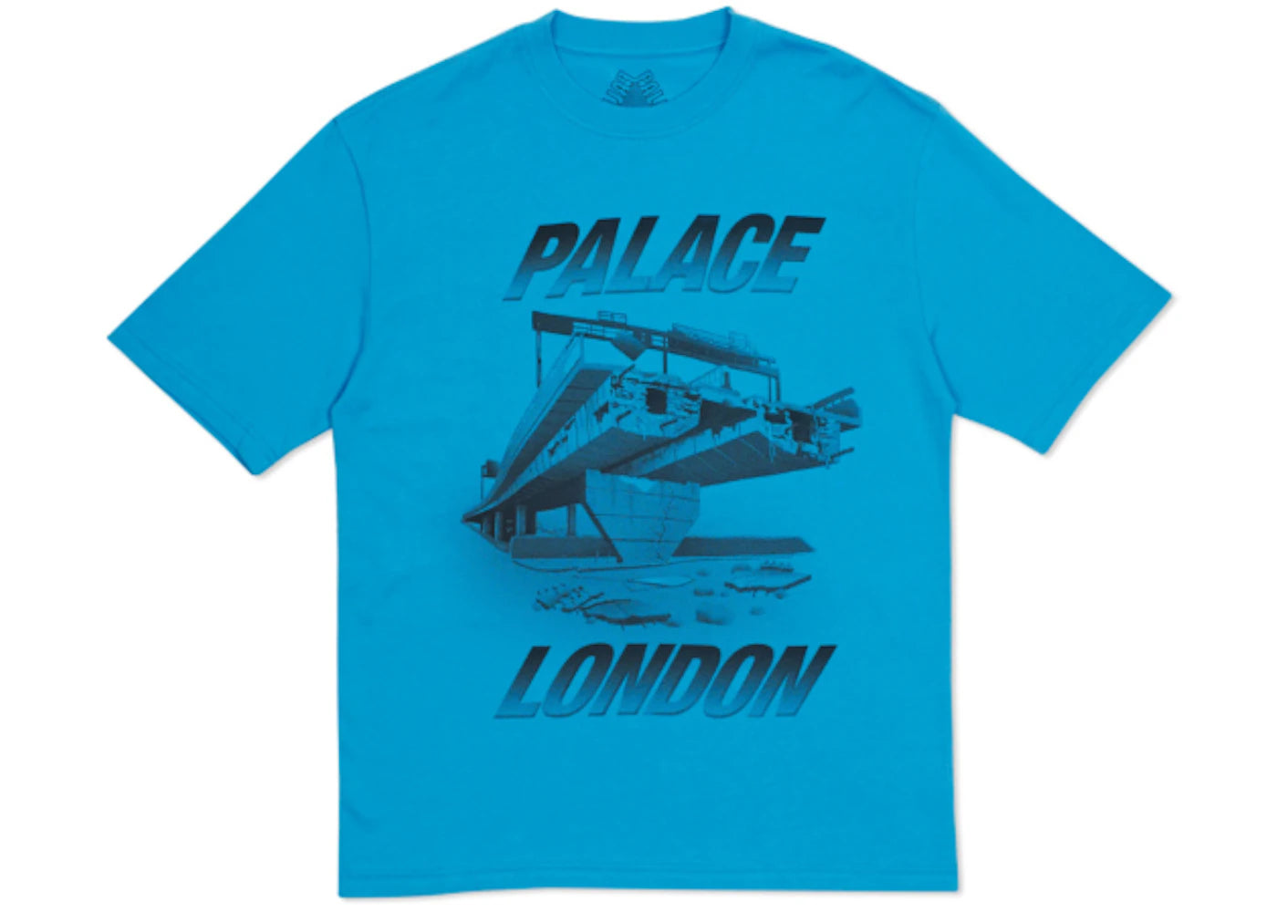 Palace London T-shirt Blue