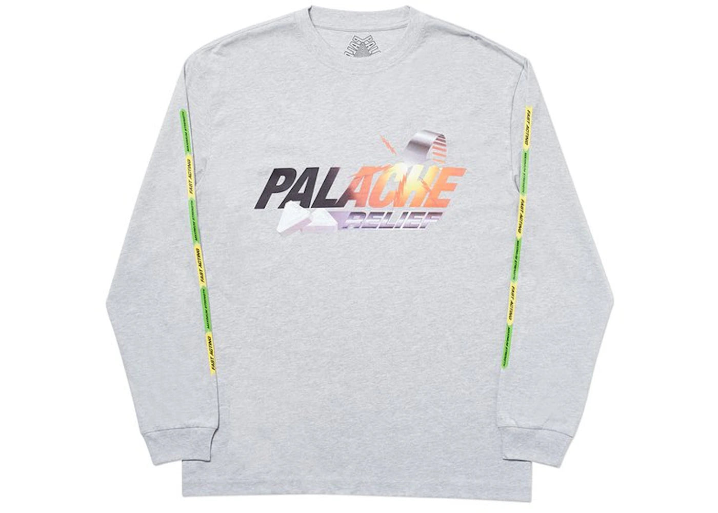 Palace Palache Longsleeve Grey Marl