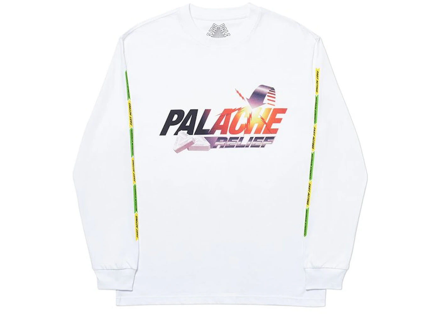 Palace Palache Longsleeve White
