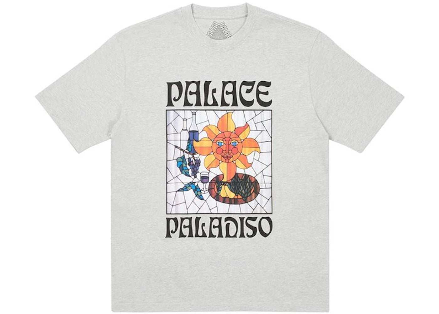 Palace Paladiso T-shirt Grey Marl