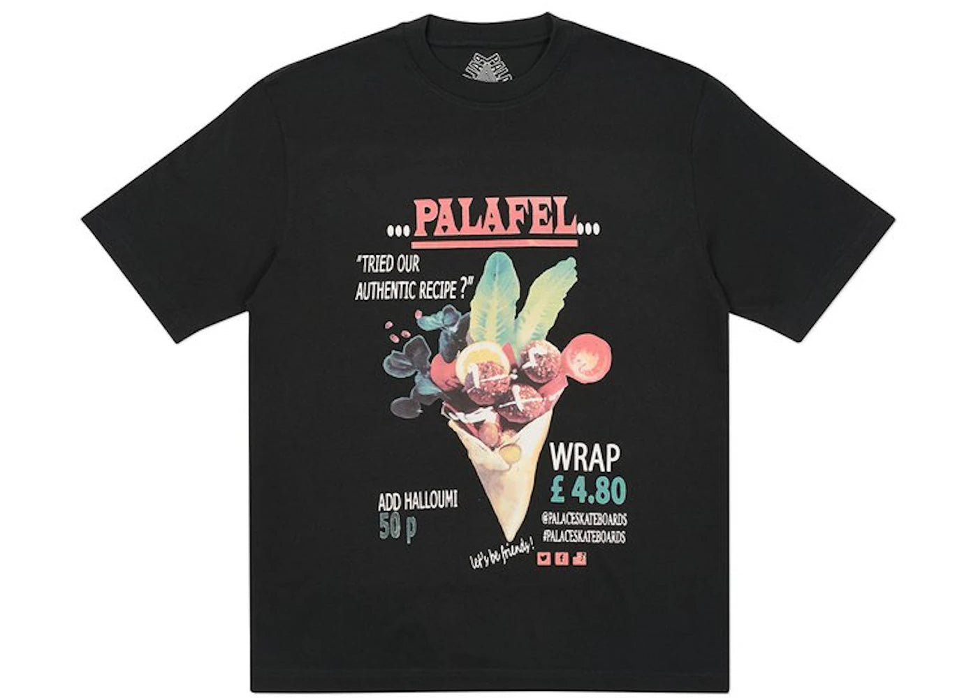 Palace Palafel T-Shirt Black