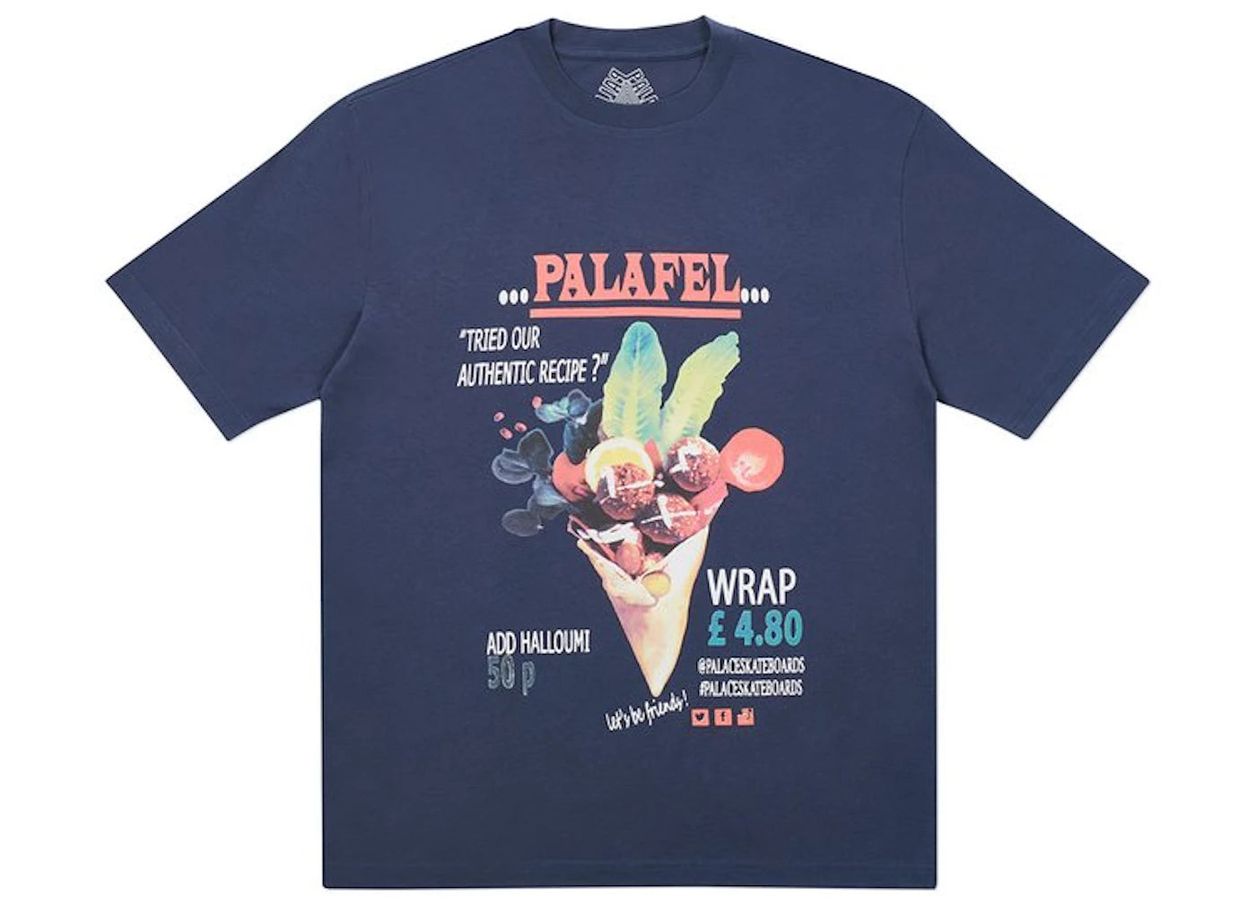 Palace Palafel T-Shirt Navy