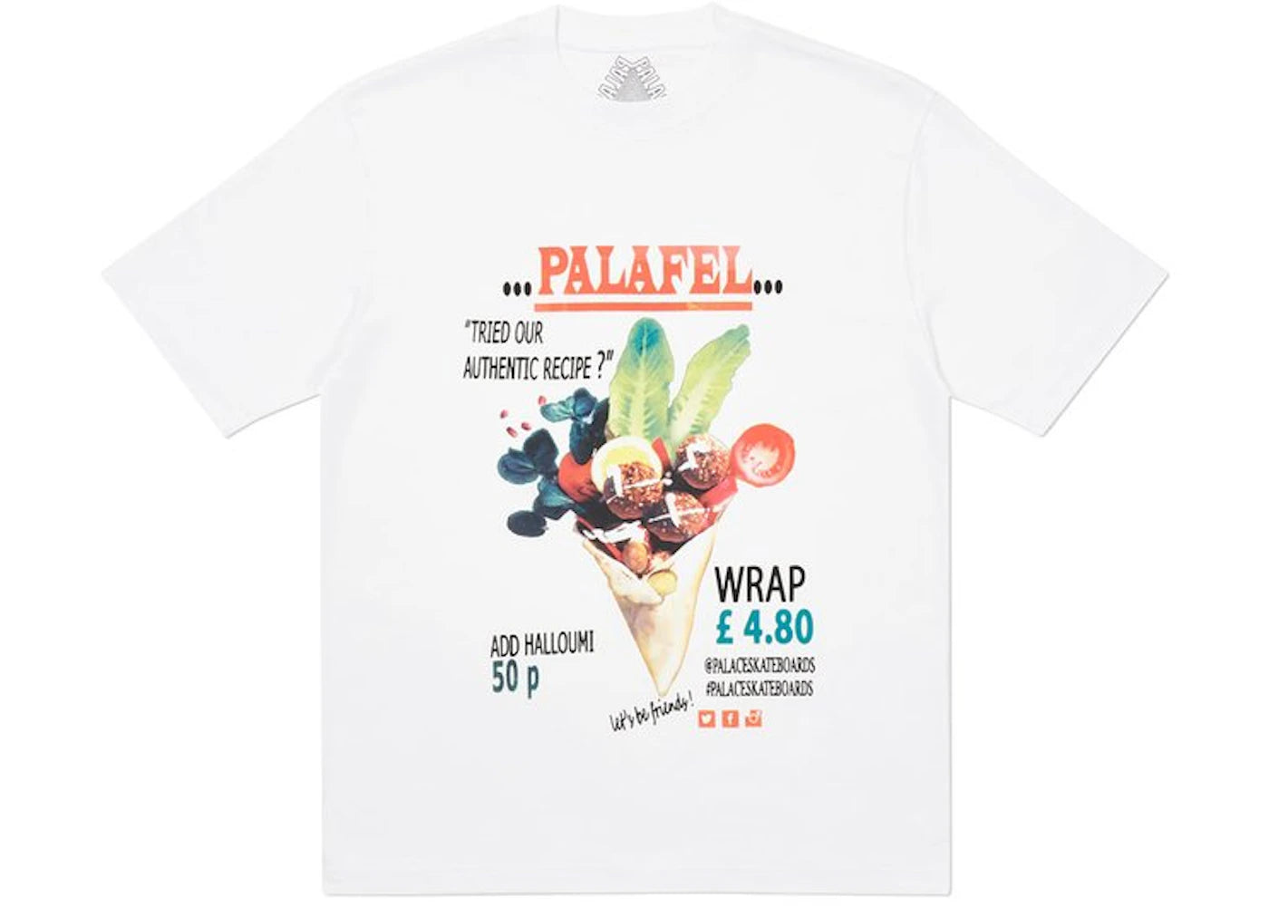 Palace Palafel T-Shirt White