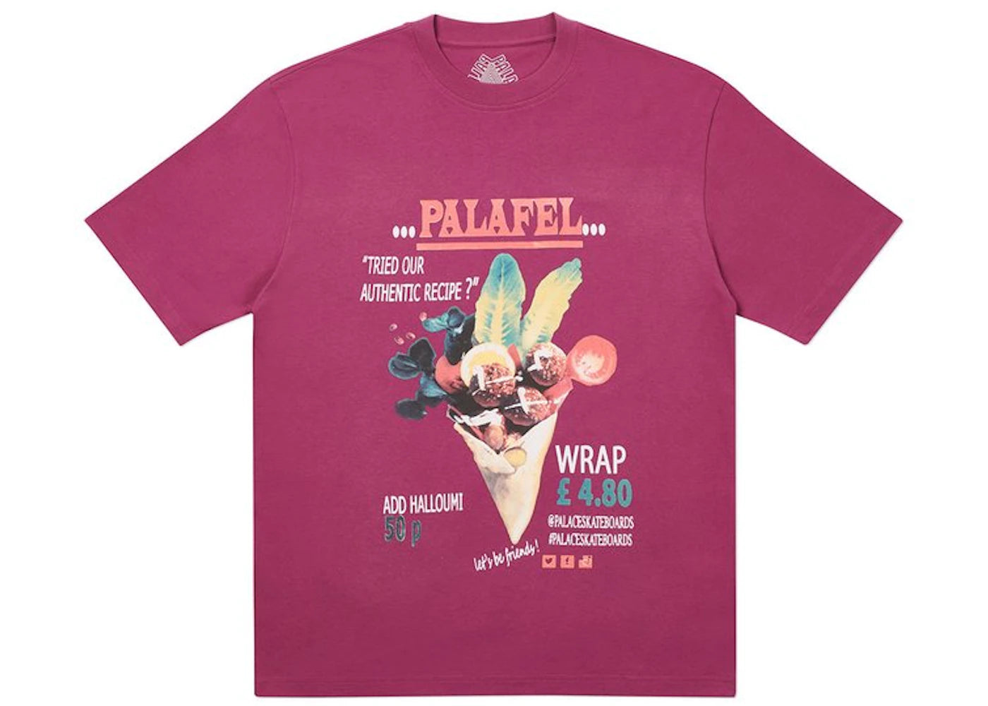 Palace Palafel T-Shirt Wine
