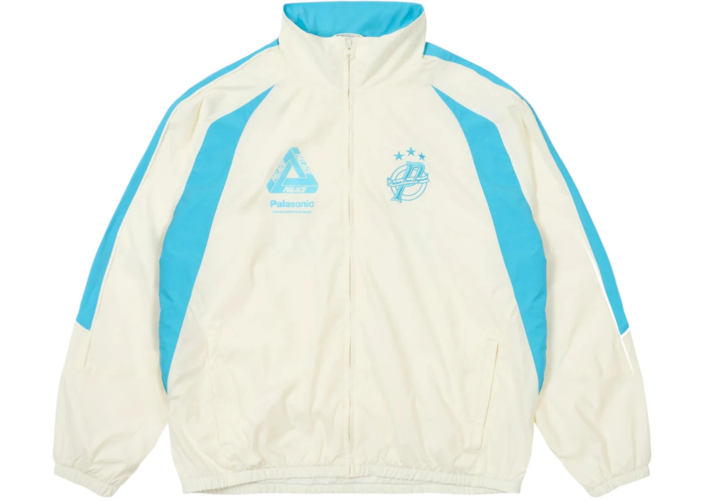Palace Palais Pro-Team Jacket White