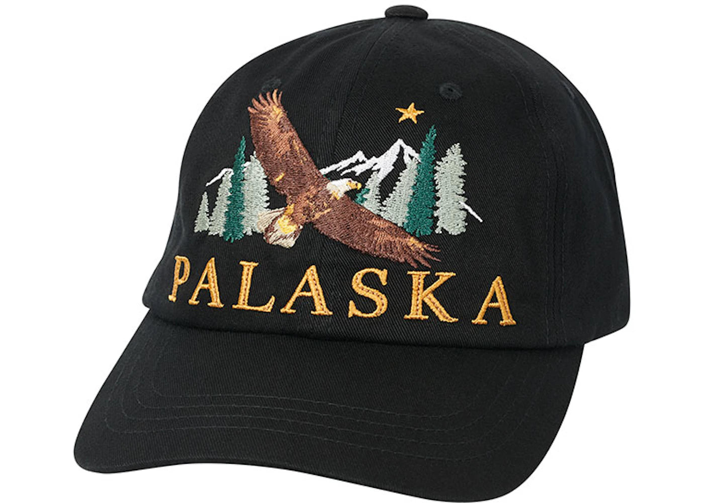 Palace Palaska 6-Panel Black