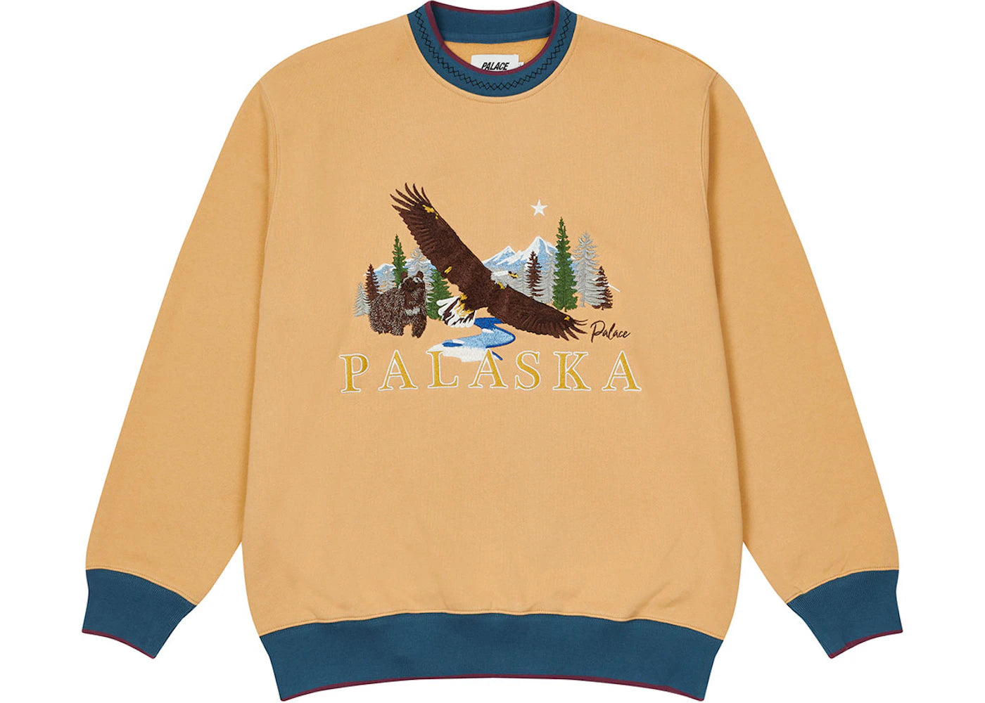 Palace Palaska EMB Crew Sand