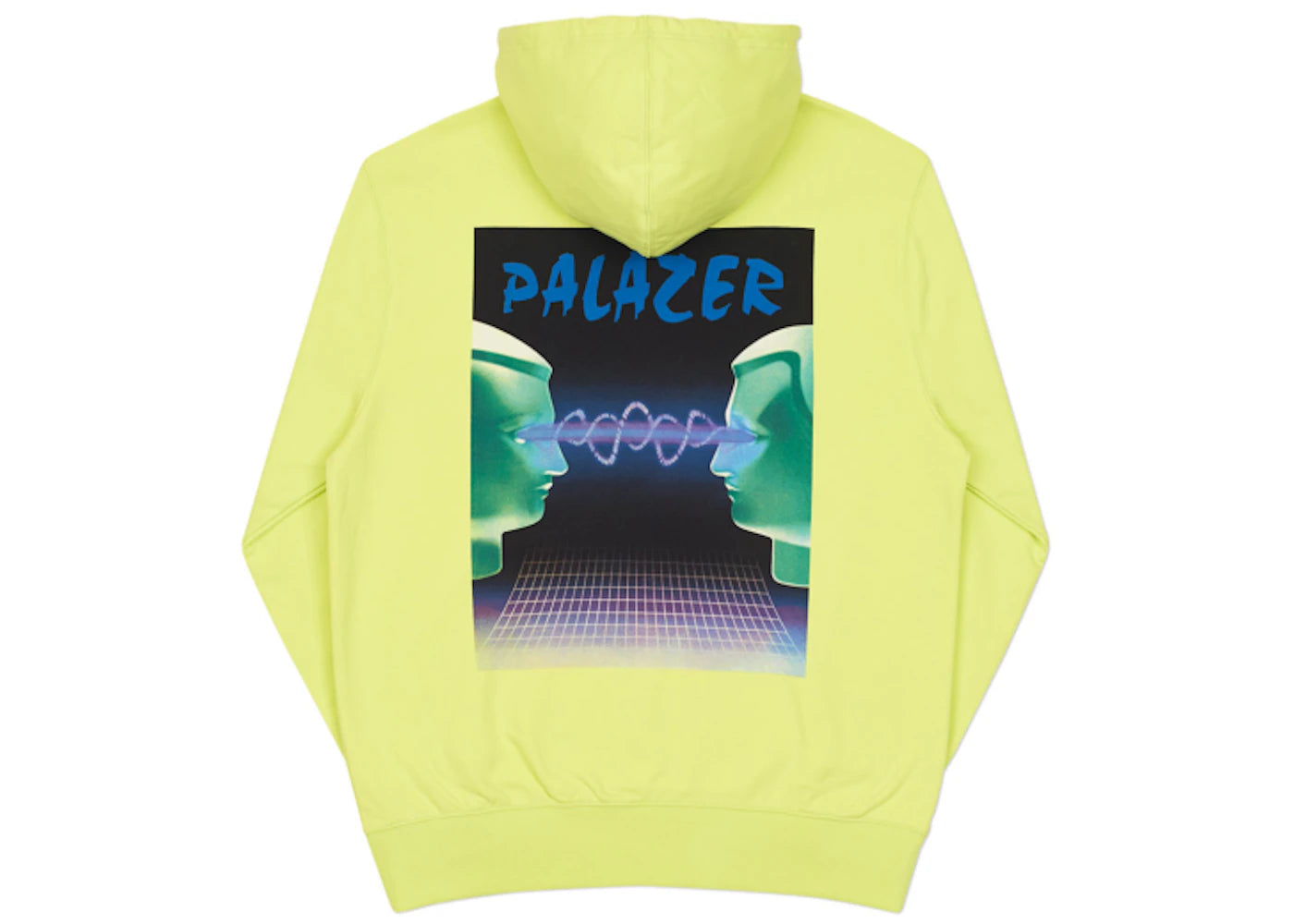 Palace Palazer Hood Fluro Yellow