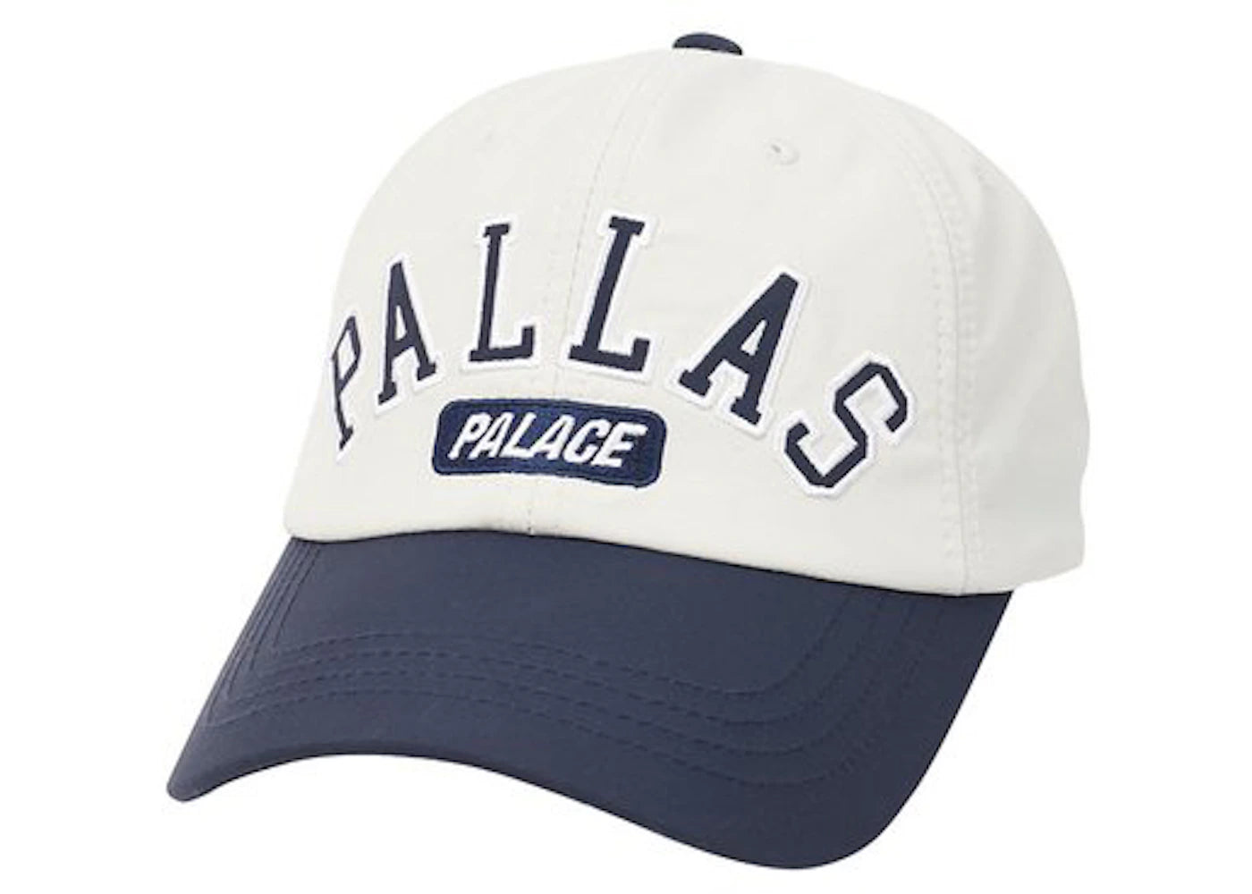 Palace Pallas Shell 6-Panel White/Navy