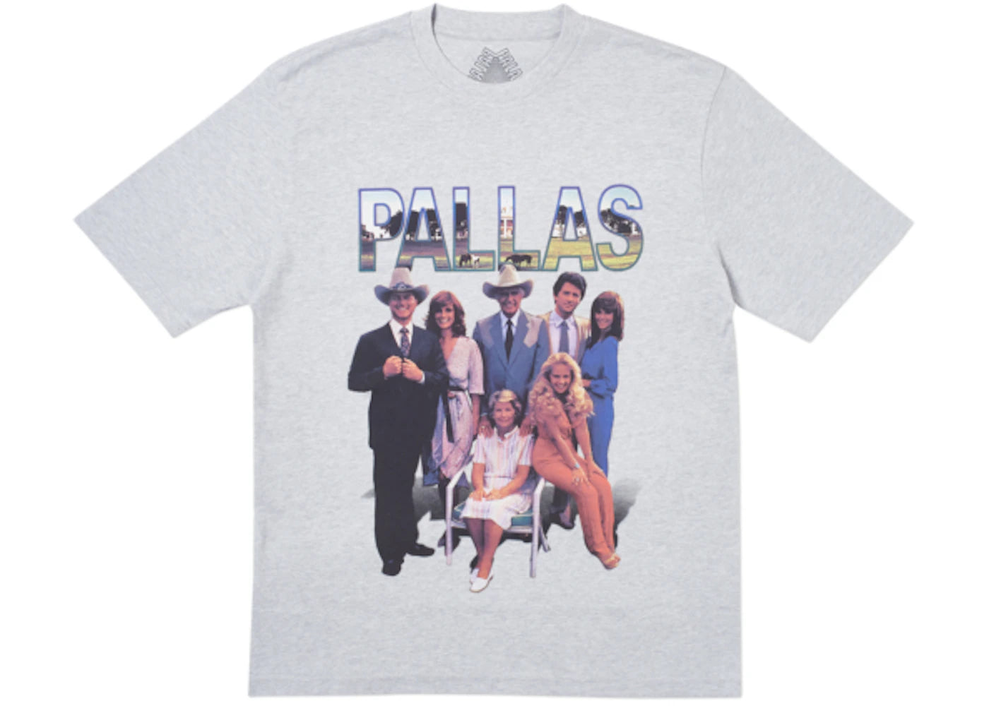 Palace Pallas T-shirt Grey Marl