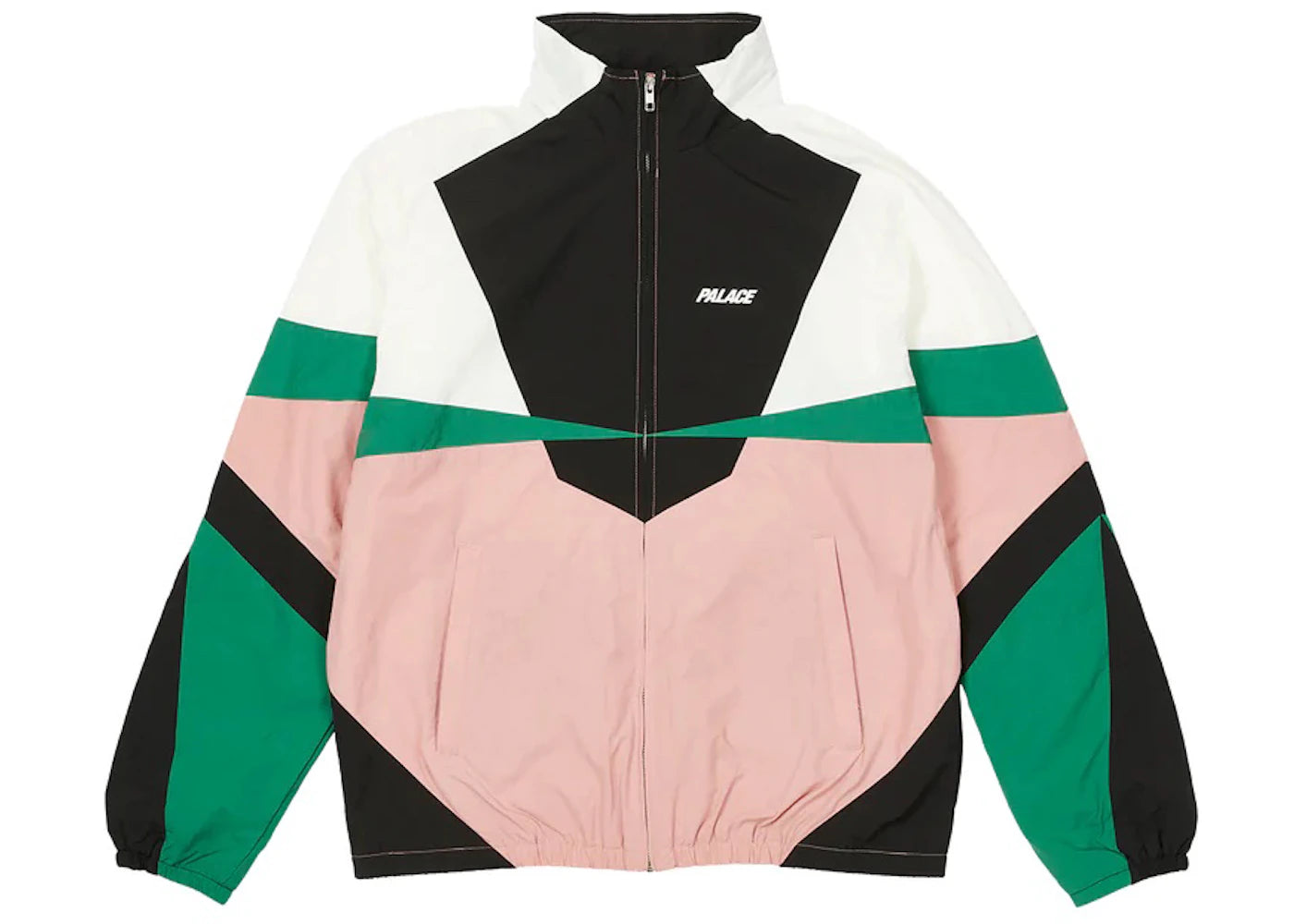 Palace Panelled Shell Jacket Pink