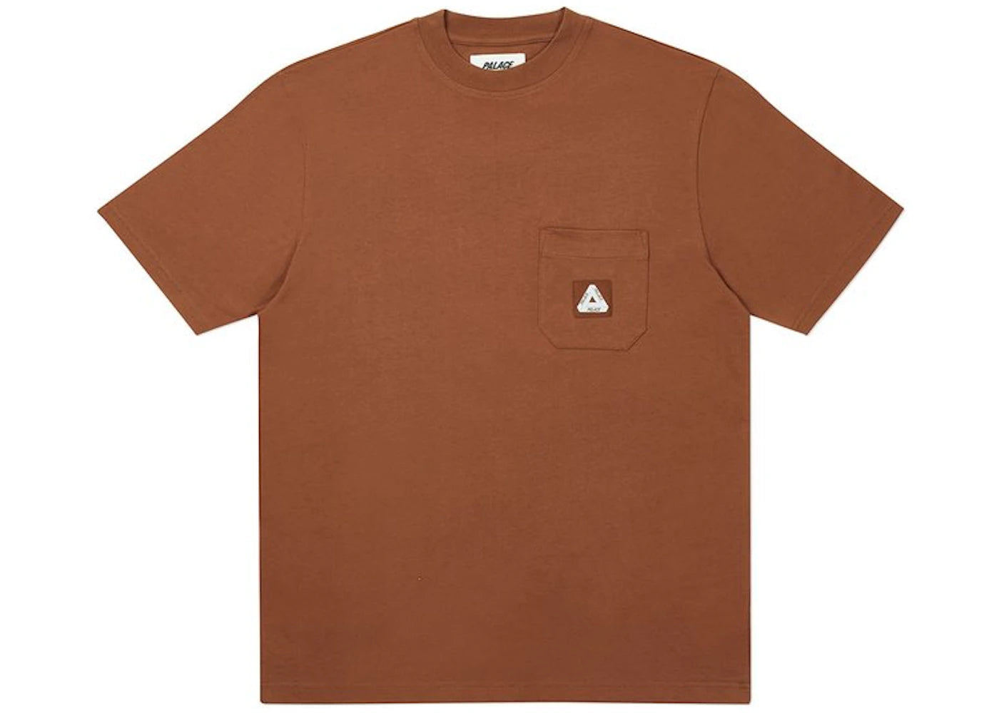 Palace Patch Pocket T-shirt Brown
