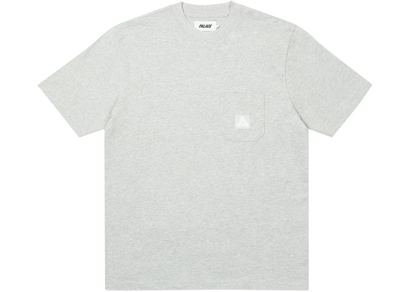 Palace Patch Pocket T-shirt Grey Marl