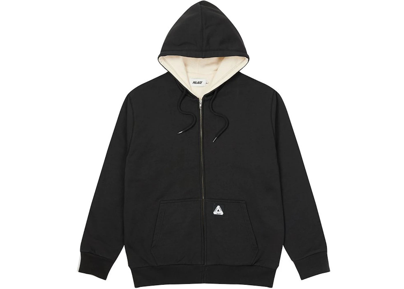Palace Patch Thermal Zip Hood Black