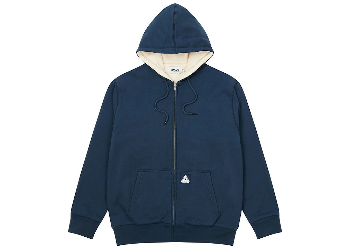 Palace Patch Thermal Zip Hood Navy