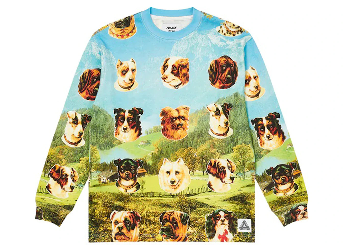 Palace Payne Waffle Longsleeve Multi