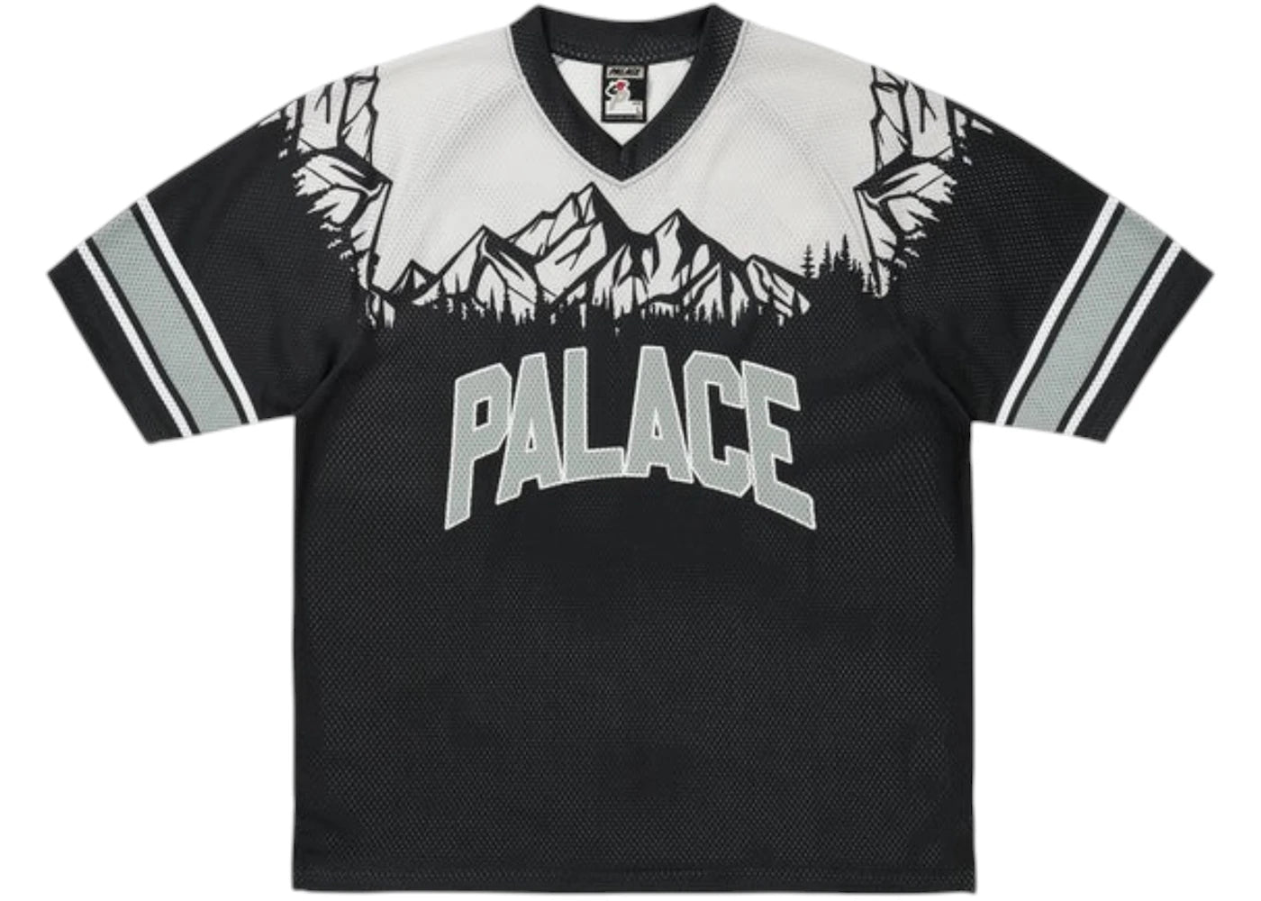 Palace Peaker Mesh Jersey Black