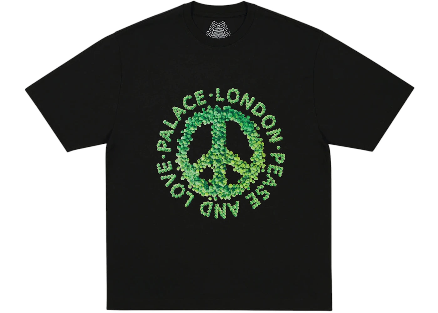 Palace Pease And Love T-Shirt Black