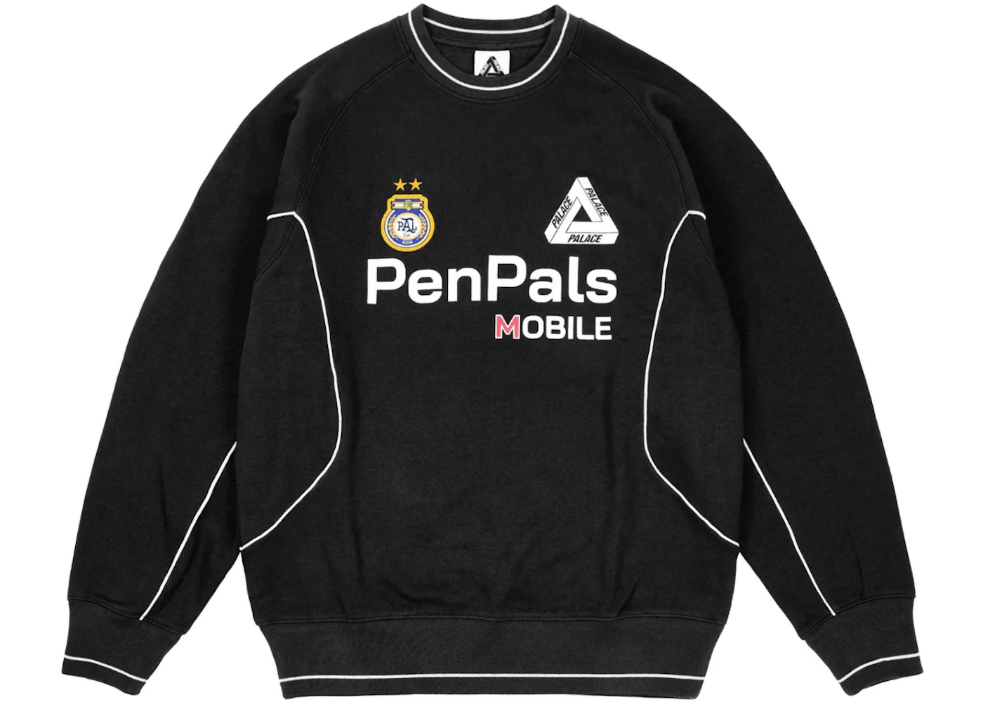Palace Pen Pals Crew Black