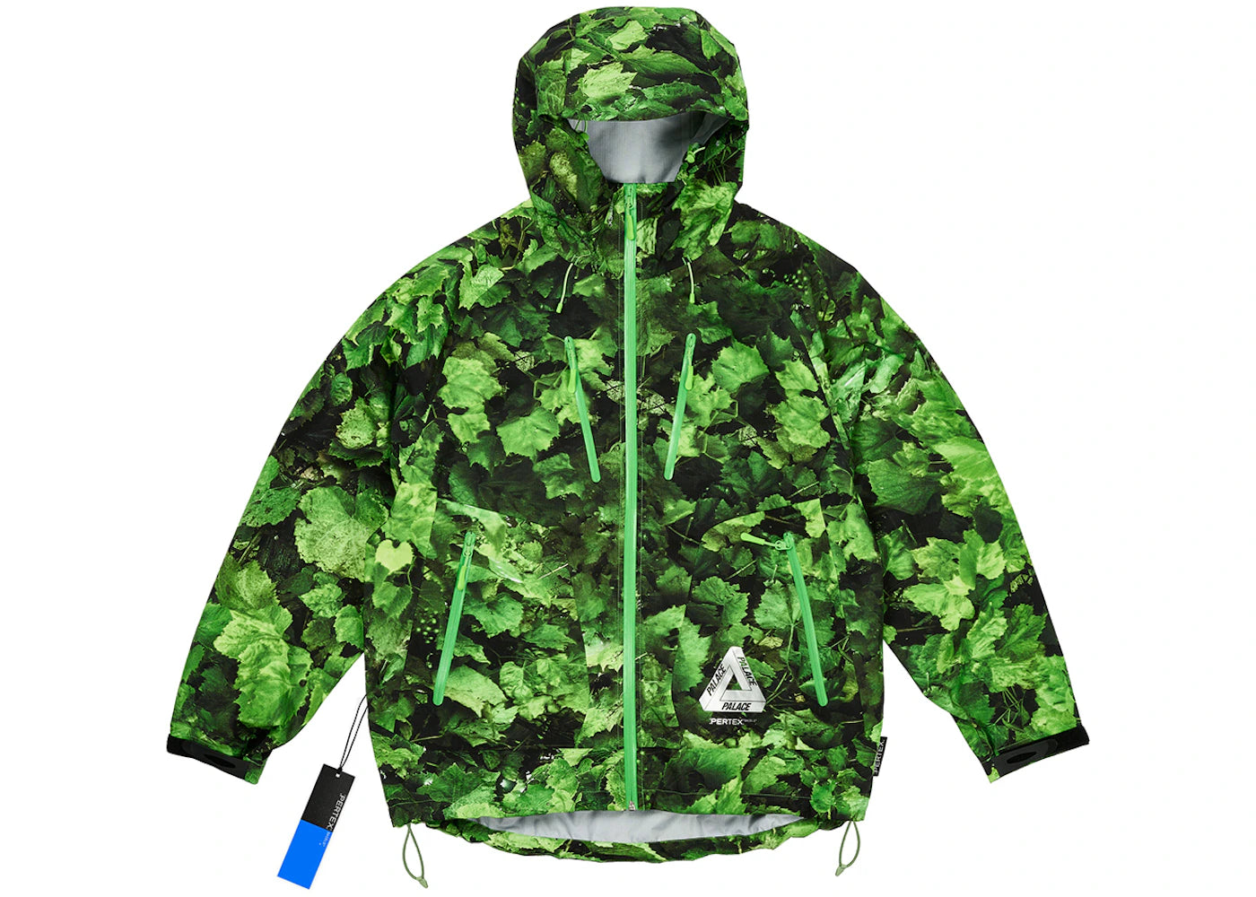 Palace Pertex 3L Armor Jacket Leaf Print