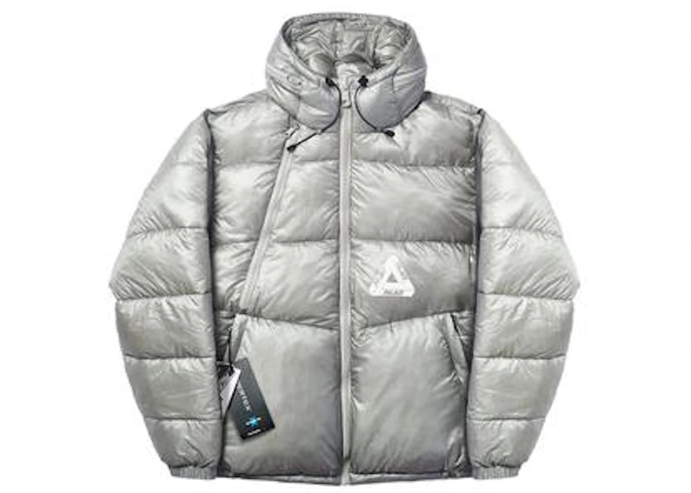 Palace Pertex Fuse Puffa Jacket Grey