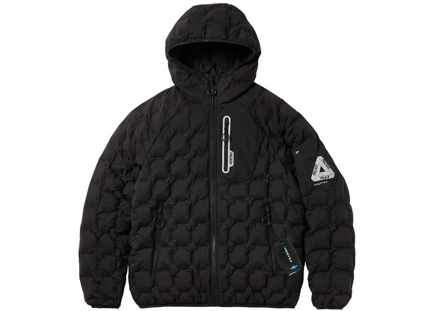 Palace Pertex Lighten Up Down Jacket Black