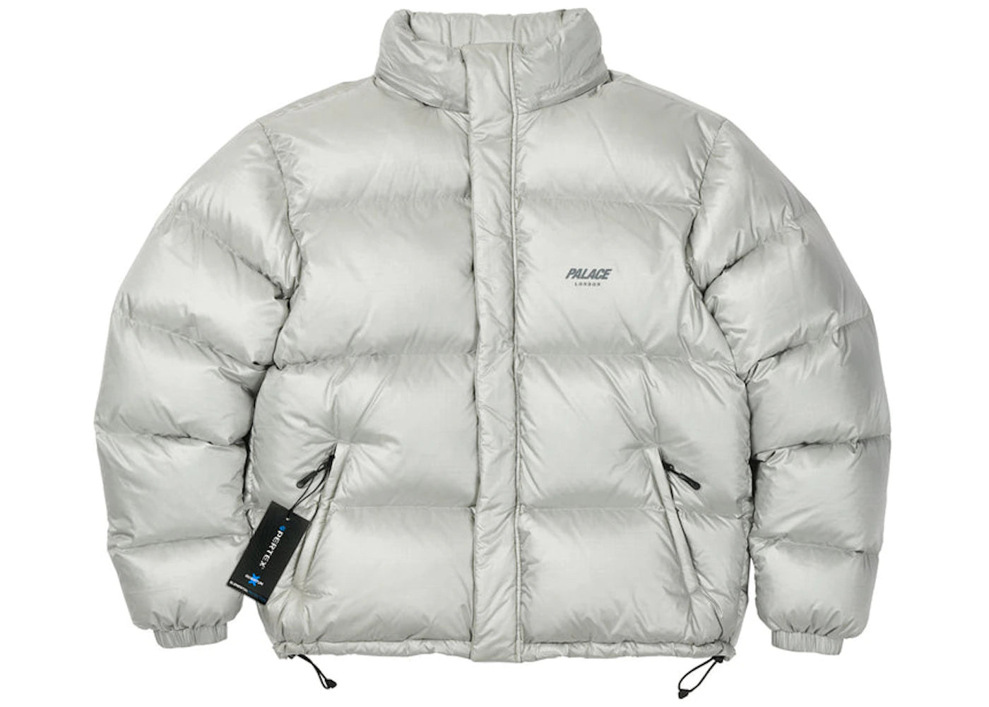 Palace Pertex London Puffa Silver