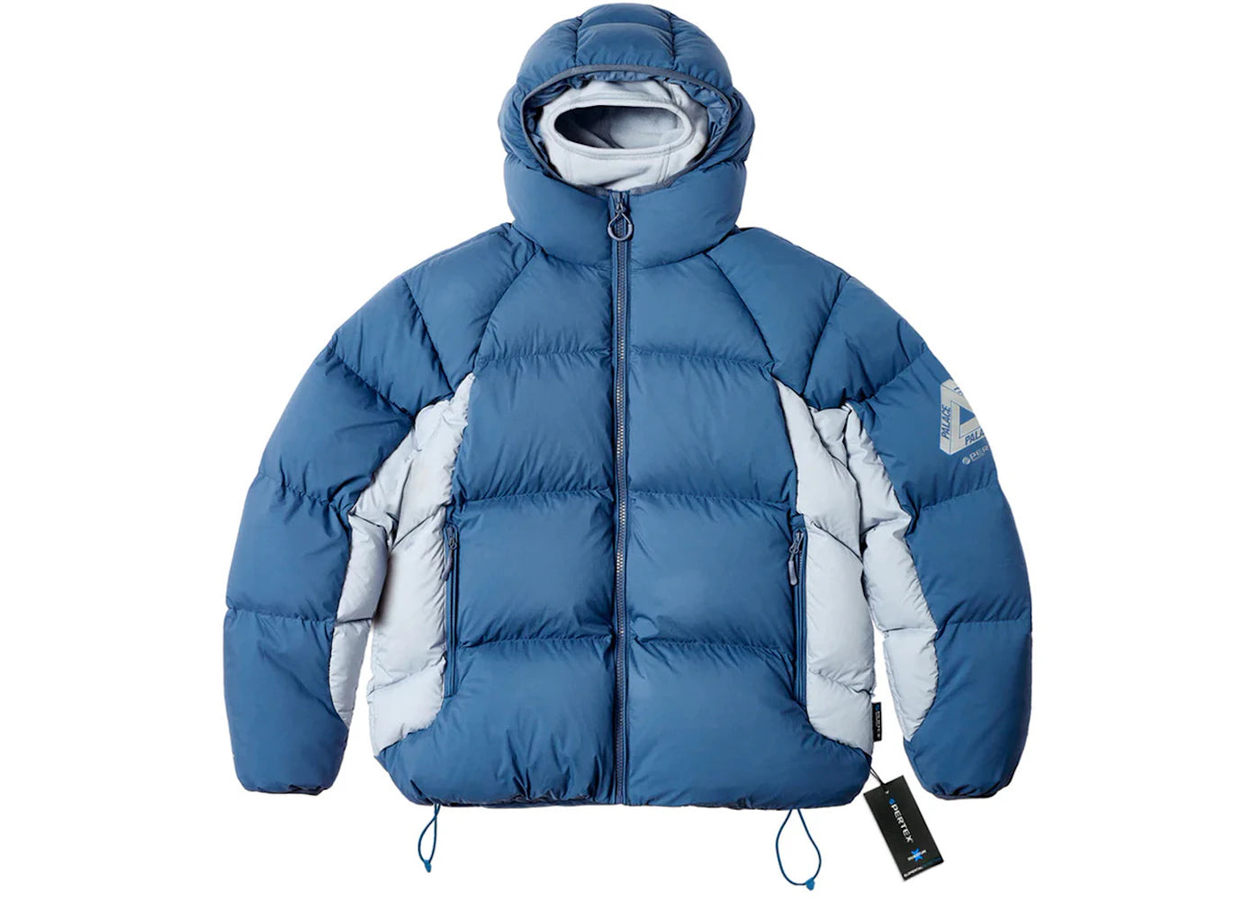 Palace Pertex Matte Balaclava Puffa Blue Chill