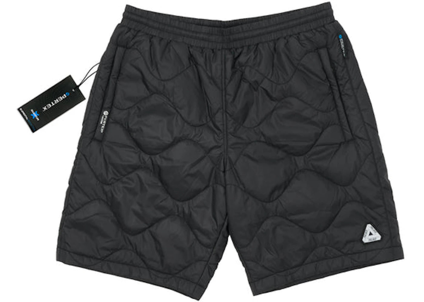 Palace Pertex Quilter Shorts Black