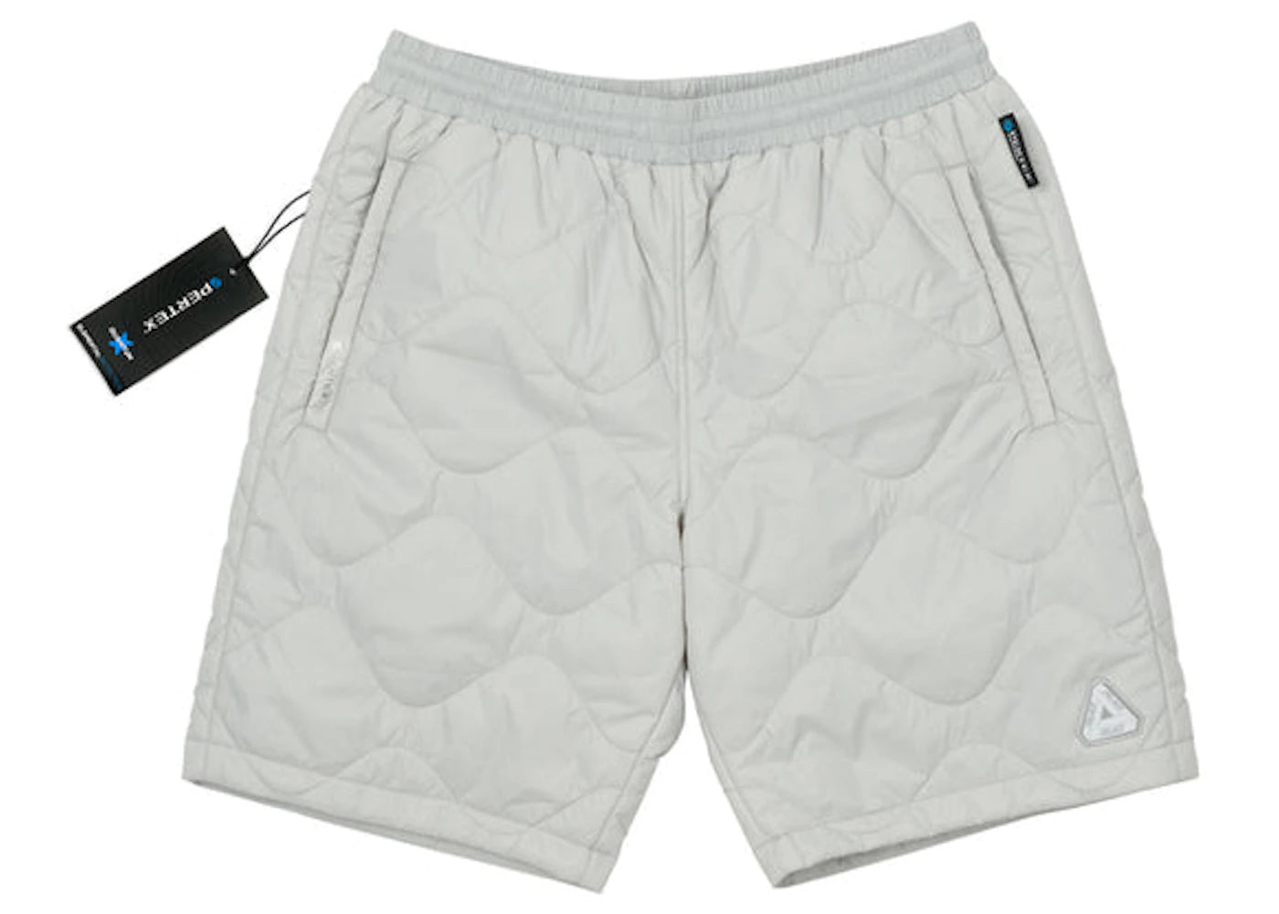 Palace Pertex Quilter Shorts Grey