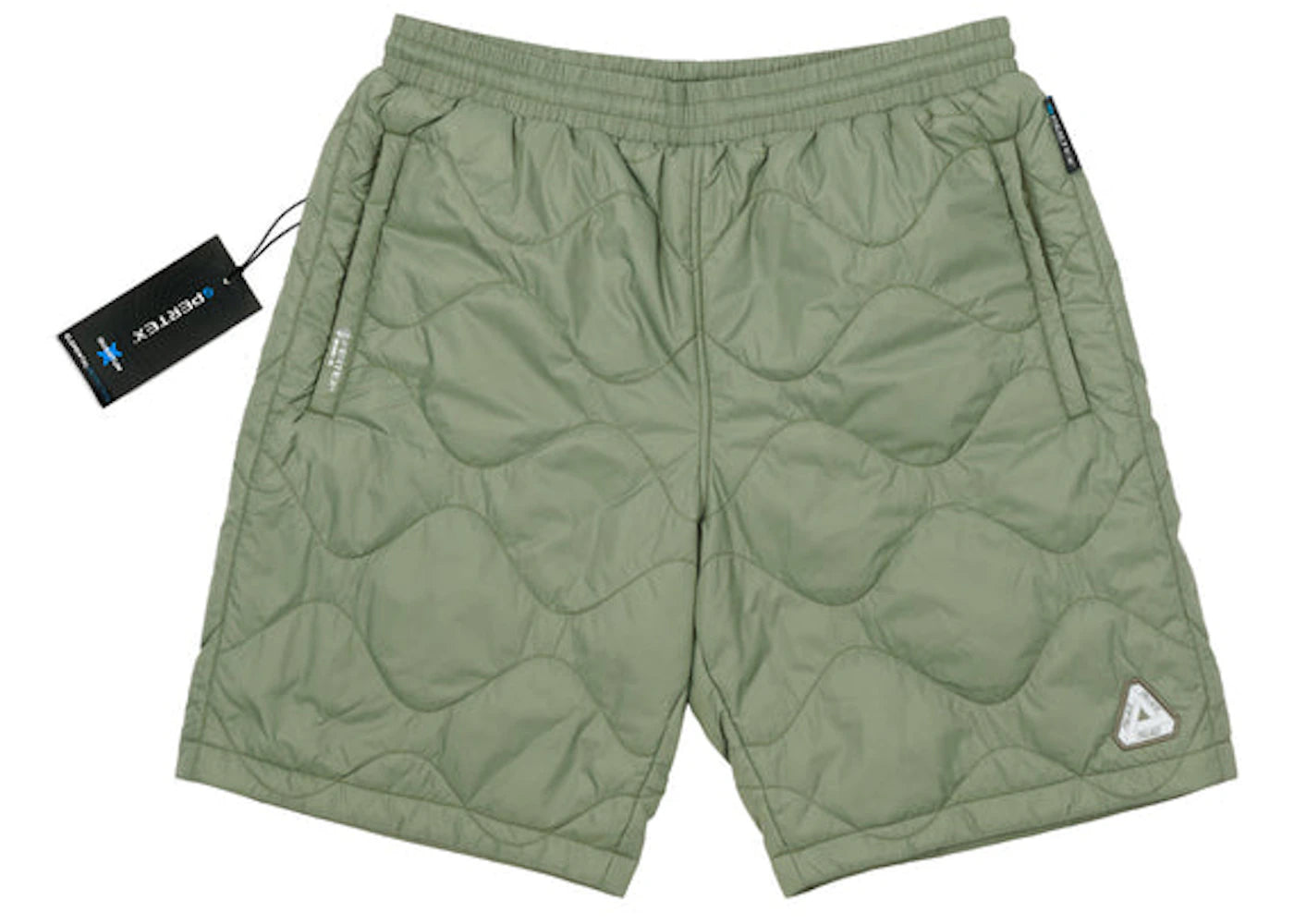 Palace Pertex Quilter Shorts Olive