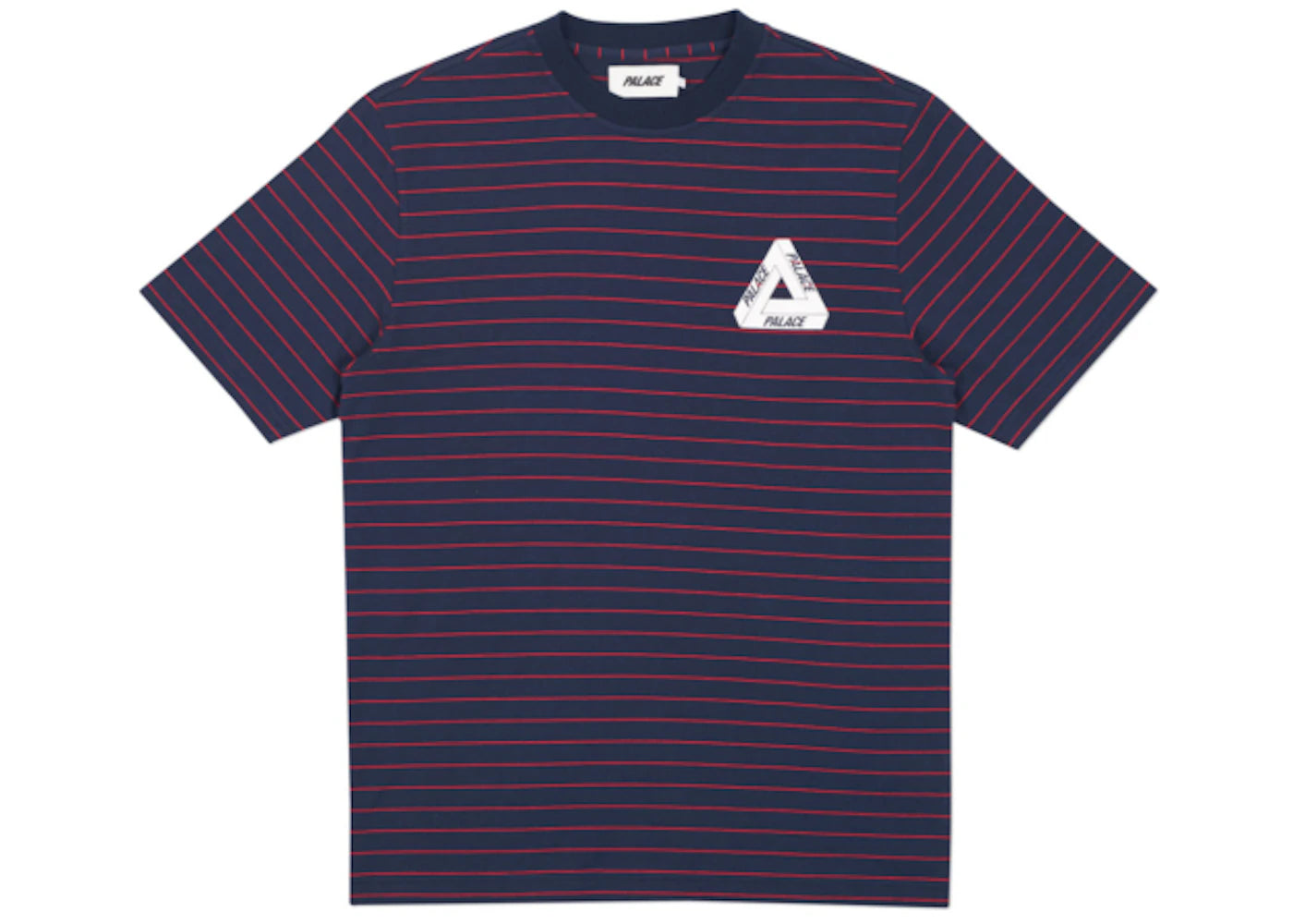 Palace Petit Stripe 220 T-shirt Navy/Red