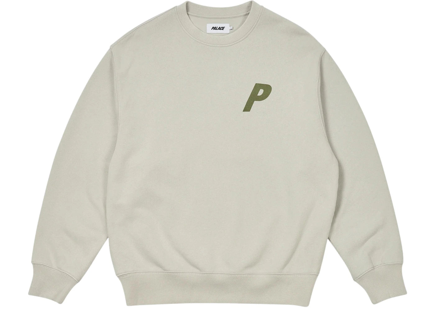 Palace Pigment P3 Crew Concrete Grey