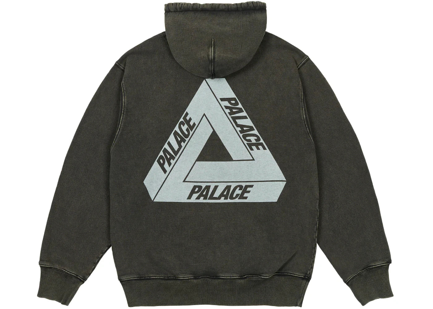 Palace Pigment Wash Tri-Ferg Hood Black