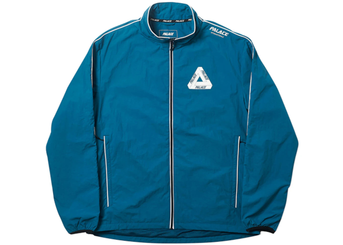 Palace Pipe Down G Suit Jacket Blue Coral