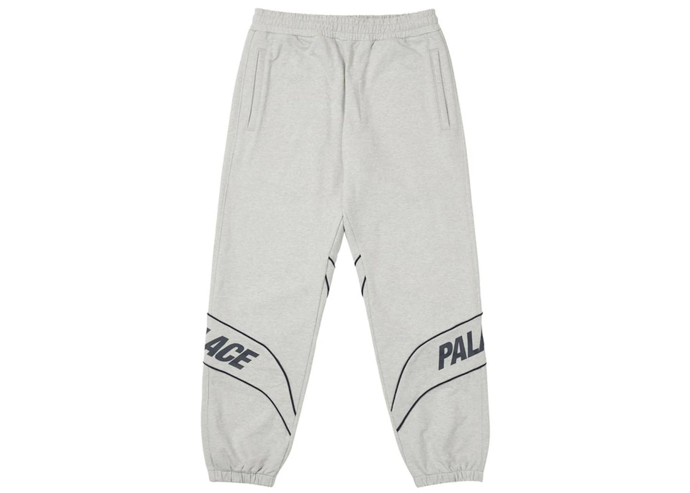 Palace Pipe Joggers Grey Marl