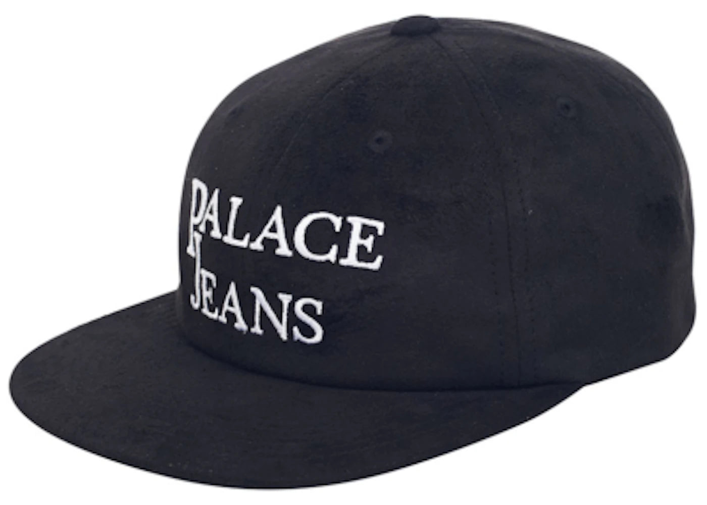 Palace Pj's 6-Panel Suede Black/White