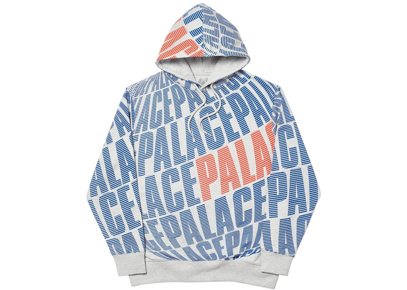 Palace Planet Palace Hood Grey Marl