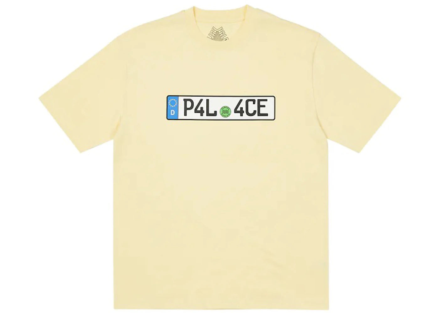 Palace Plate T-shirt Mellow Yellow