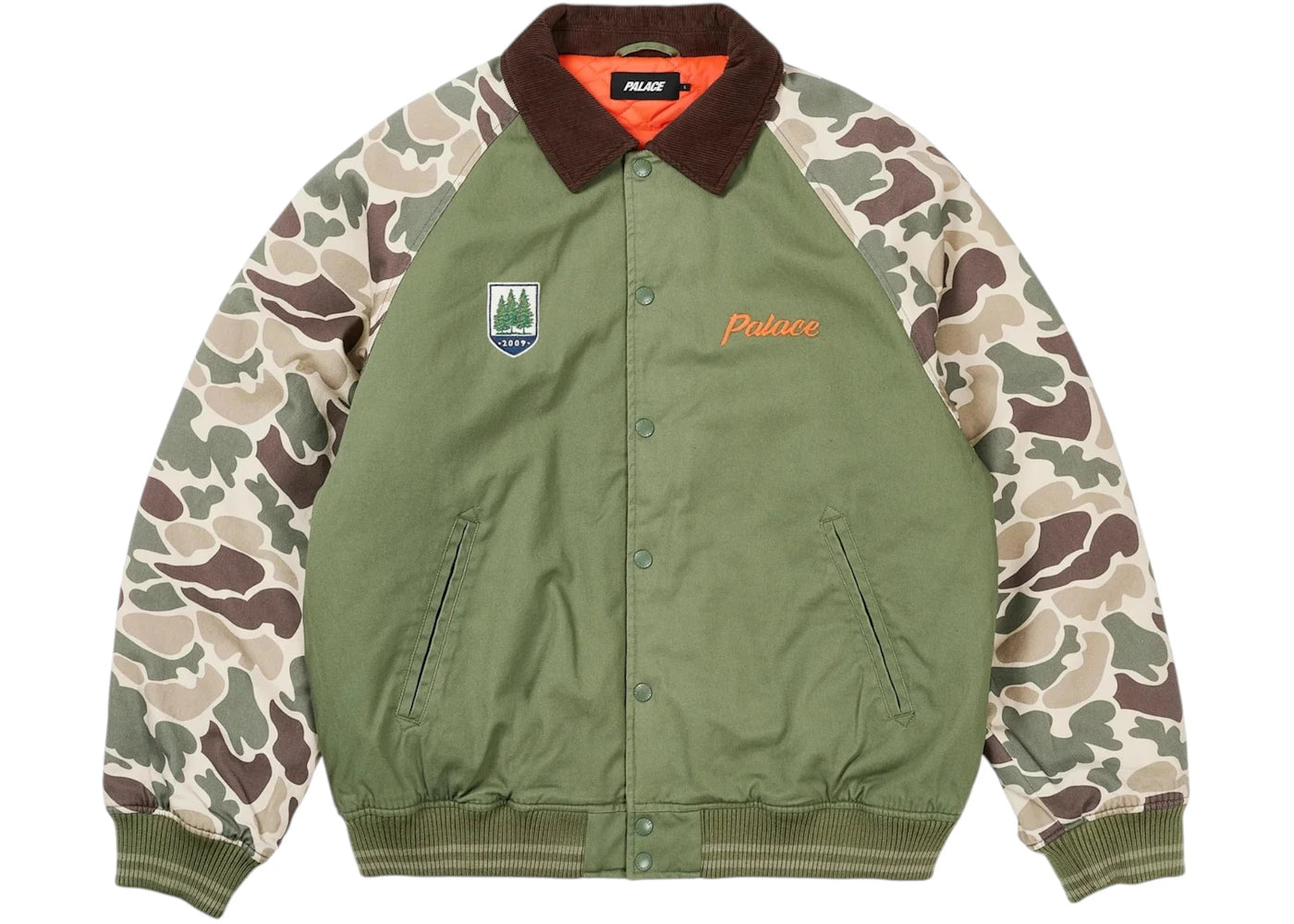Palace Plucker Jacket Olive