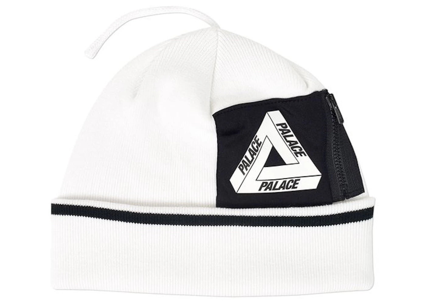 Palace Pocket Beanie White
