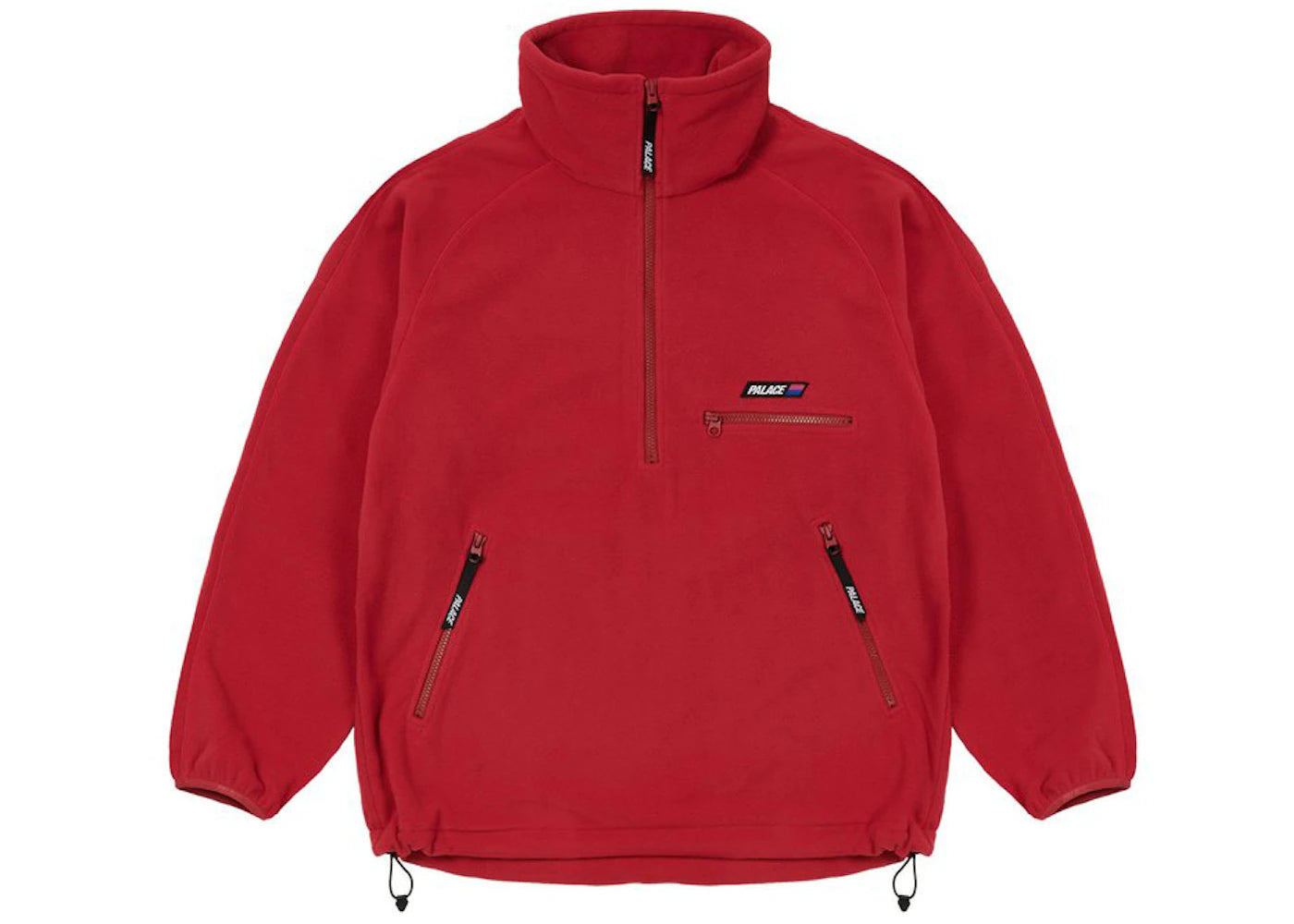 Palace Polar Fleece Outer Funnel Red