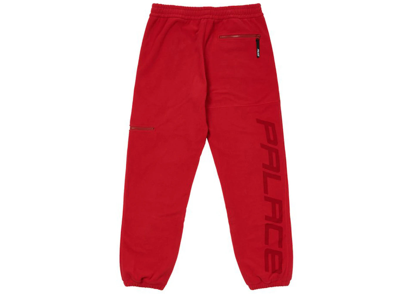 Palace Polar Fleece Outer Joggers Red