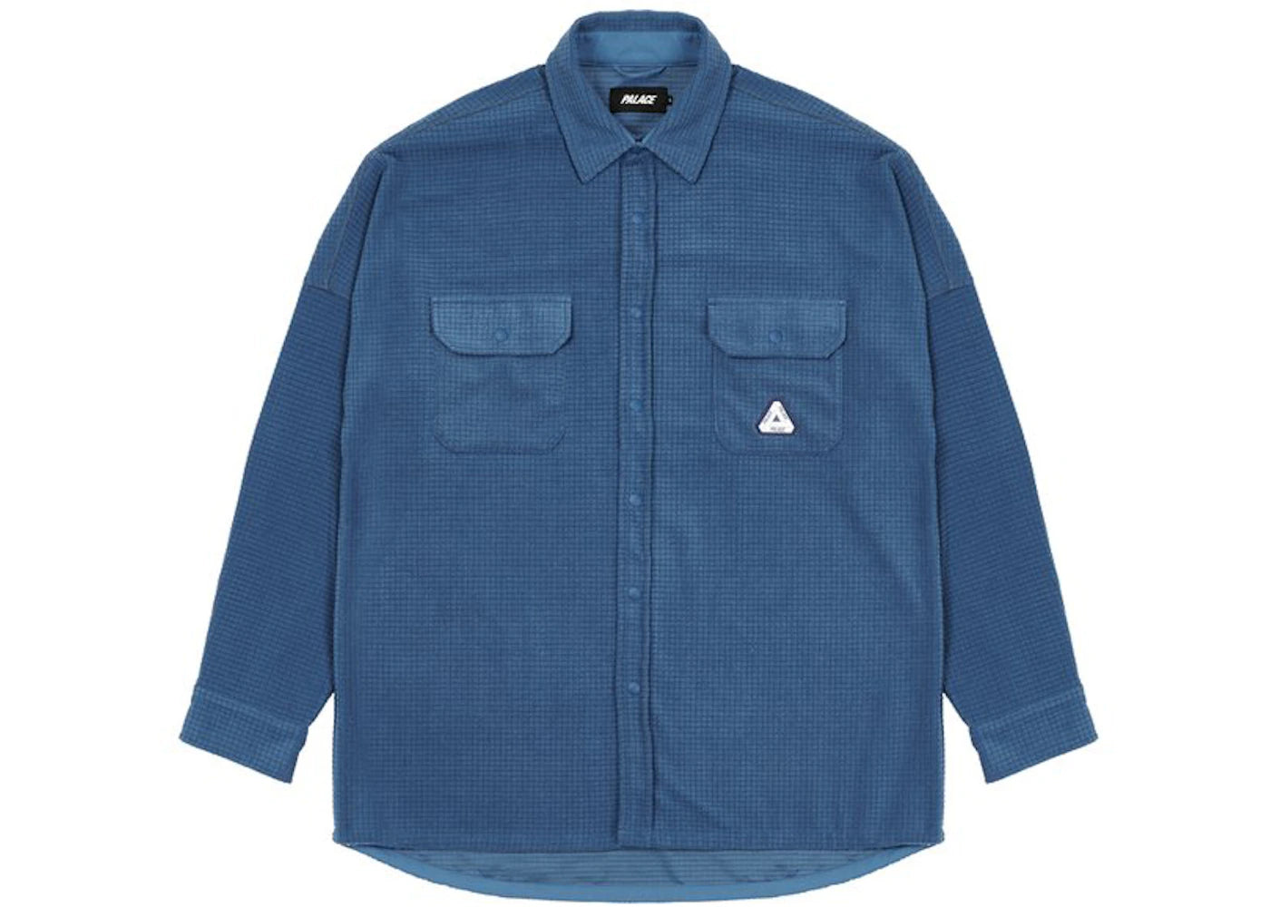 Palace Polar Grid Overshirt Navy